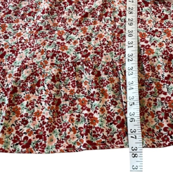 3X Torrid Floral Patterned Textured Mini Skater Dress - Picture 13 of 15